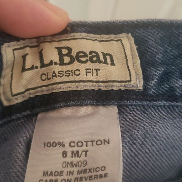 Ll bean size 6 womens jeans - Picture 7 of 7